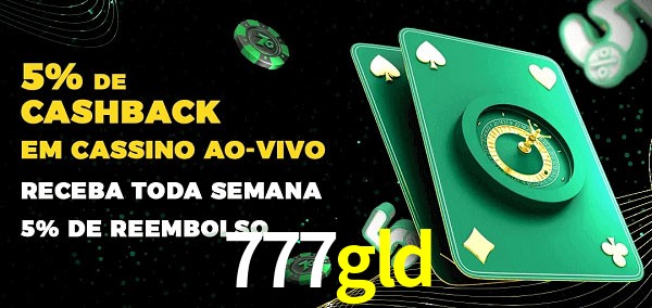 Promoções do cassino ao Vivo 777gld